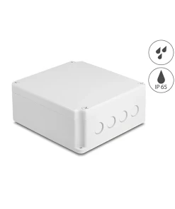 קופסה לחיבורים כבלים IP65 אטומה נגד מים 170x160x70 מ