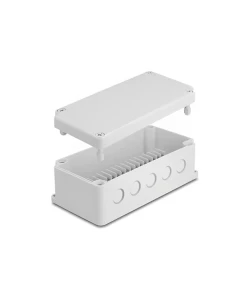 קופסה לחיבורים כבלים IP65 אטומה נגד מים 200x100x70 מ