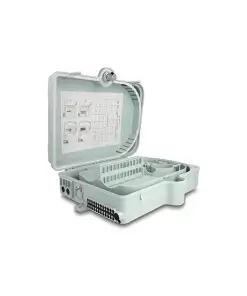 תיבת מסוף FTTH לניהול סיבים אופטיים 24 ליבות אטומה נגד מים IP65 להרכבה DELOCK | 87903