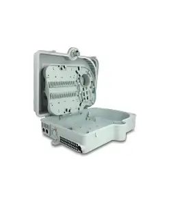 תיבת מסוף FTTH לניהול סיבים אופטיים 24 ליבות אטומה נגד מים IP65 להרכבה DELOCK | 87903
