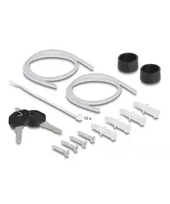 תיבת מסוף FTTH לניהול סיבים אופטיים 6 ליבות אטומה נגד מים IP55 להרכבה DELOCK | 87900