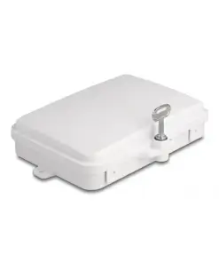 תיבת מסוף FTTH לניהול סיבים אופטיים 6 ליבות אטומה נגד מים IP65 להרכבה DELOCK | 87901