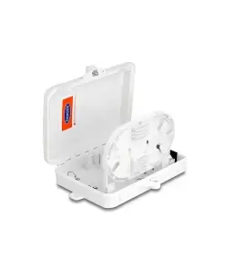 תיבת מסוף FTTH לניהול סיבים אופטיים 6 ליבות אטומה נגד מים IP65 להרכבה DELOCK | 87901