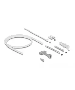 תיבת מסוף FTTH לניהול סיבים אופטיים 8 ליבות אטומה נגד מים IP65 להרכבה DELOCK | 87902