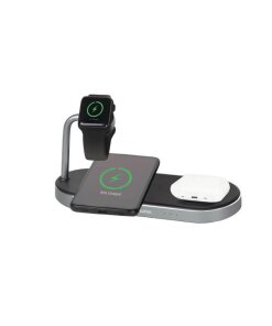 משטח טעינה כפול 3 ב-1 בצבע שחור Verbatim | 49557