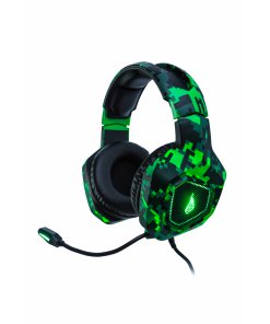 אוזניות GAMING SKIRMISH בצבע ירוק-שחור Verbatim | 48821