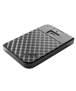 דיסק קשיח HDD חיצוני FINGERPRINT SECURE HDD 2.5" 1TB USB3.1 GEN1 בצבע שחור Verbatim | 53650