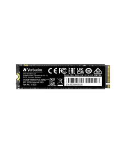 זיכרון SSD פנימי PCIE4 NVME M.2 SSD 512GB בצבע שחור Verbatim | 31825 | Vi5000
