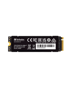 זיכרון SSD פנימי PCIe4 NVMe M.2 SSD 4TB בצבע שחור Verbatim 49369 Vi7000G