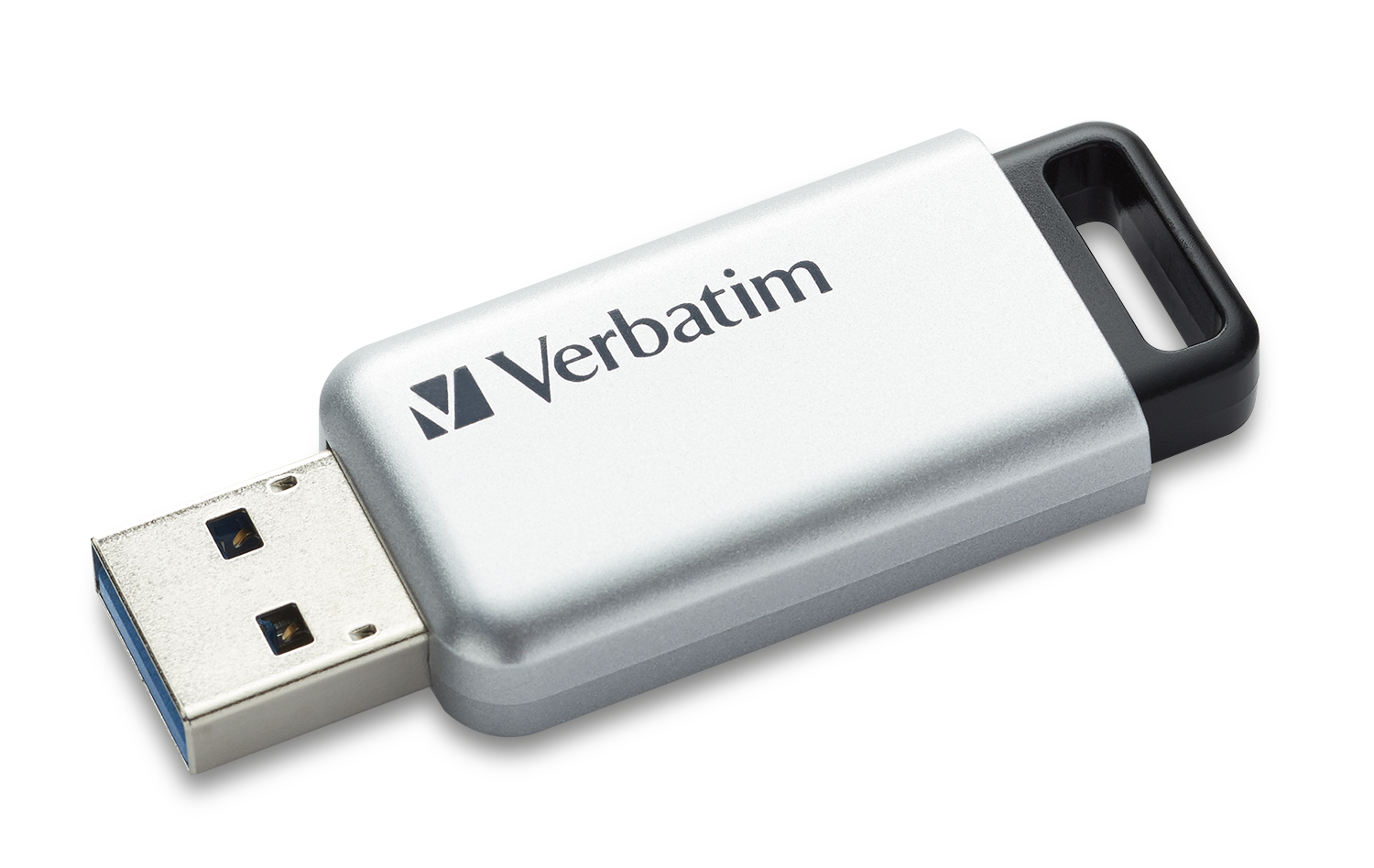 זיכרון נייד USB דיסק-און-קי חיצוני USB 3.0 DRIVE 16GB SECURE DATA PRO (PC&MAC) בצבע אפור Verbatim | 98664