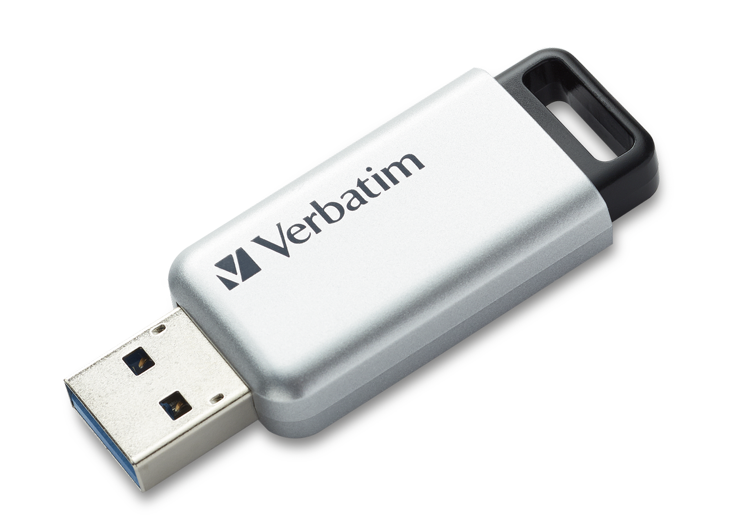 זיכרון נייד USB דיסק-און-קי חיצוני USB 3.0 DRIVE 64GB SECURE DATA PRO (PC&MAC) בצבע אפור Verbatim | 98666