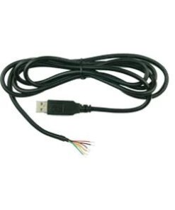 כבל USB ל-UART עם אותות UART ברמת +5V TTL בצבע שחור ftdichip | TTL-234X-5V-WE