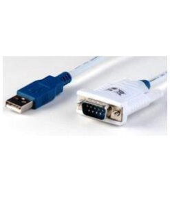 כבל מתאם USB ל-RS232 בצבע לבן ftdichip | UT232R-500