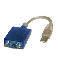כבלי USB / כבלי IEEE 1394 ממיר משובץ USB ל-RS232, 10 ס"מ בצבע לבן ftdichip | US232B/LC-BULK