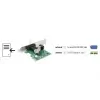 כרטיס PCIe x1 Serial RS-232 Low profile עם יציאת DB9 צ'יפ ASIX כסף DELOCK | 89948