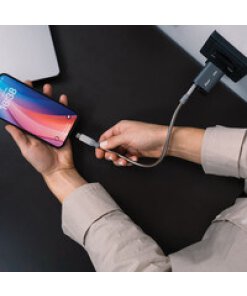 מטען קיר 35W 2-Port GaN בצבע אפור Verbatim | 32200