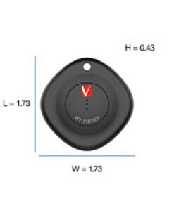 מכשיר מעקב My Finder חיבור Bluetooth פריט Tracker 1pk בצבע שחור Verbatim | 32130
