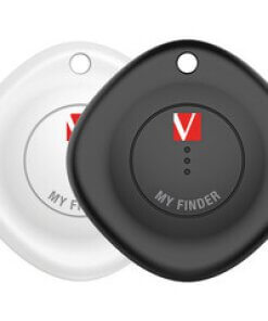 מכשיר מעקב My Finder חיבור Bluetooth פריט Tracker 2pk בצבע שחור+לבן Verbatim | 32131