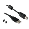 ממיר USB 2.0 לחיבור DB9 Serial RS-422/485 עם הגנת 15kV ESD צ'יפ FTDI בצבע שחור DELOCK | 87585
