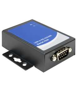 ממיר USB 2.0 לחיבור DB9 Serial RS-422/485 עם הגנת 15kV ESD צ'יפ FTDI בצבע שחור DELOCK | 87585