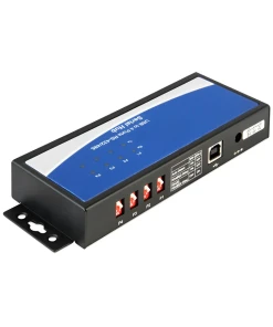 ממיר USB 2.0 עם 4 חיבורים DB9 Serial RS-422485 + הגנת 15kV ESD צ'יפ FTDI בצבע שחור DELOCK 87587
