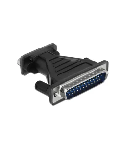 ממיר USB לחיבור DB9 Serial RS-232 + מתאם DB25 צ'יפ FTDI אורך 1.8 מטר DELOCK | 61308