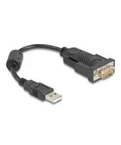 ממיר USB לחיבור DB9 Serial RS-232 צ'יפ FTDI אורך 25 ס