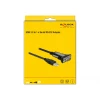 ממיר USB לחיבור DB9 Serial RS-232 צ'יפ FTDI אורך 4 מטר DELOCK | 66323