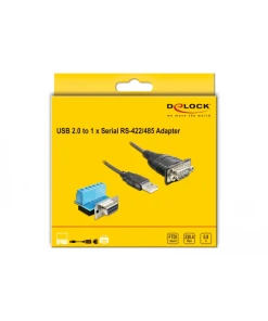 ממיר USB לחיבור DB9 Serial RS-422/485 צ'יפ FTDI אורך 80 ס