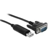 ממיר USB לחיבור Serial RS-485 עם תקע DB9 Compact + הגנת ESD צ'יפ FTDI אורך 1.8 מטר בצבע שחור DELOCK | 66283