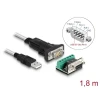 ממיר USB לתקע DB9 Serial RS-422/485 צ'יפ FTDI אורך 1.8 מטר בצבע שחור DELOCK | 63465