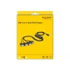 ממיר USB עם 4 חיבורים DB9 Serial RS-232 צ'יפ FTDI אורך 1.4 מטר DELOCK | 61887