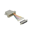 מעביר שקע D-Sub 25 Pin לשקע RJ45 בצבע אפור DELOCK | 65600