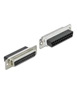 מעביר שקע D-Sub 25 Pin לשקע RJ45 בצבע אפור DELOCK | 65600