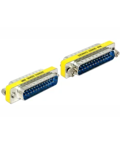 מתאם D-Sub 25 ז/ז בצבע צהוב DELOCK | 65482