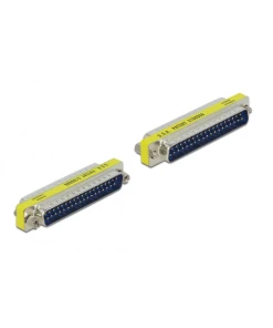 מתאם D-Sub 37 ז/ז בצבע צהוב DELOCK | 65105