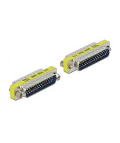 מתאם D-Sub HD 44 ז/ז בצבע צהוב DELOCK | 65203