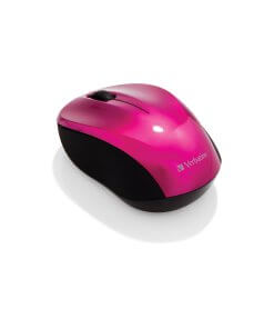 עכבר אלחוטי NANO בצבע ורוד Verbatim 49043