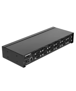 רכזת USB 2.0 עם 12 חיבורים DB9 Serial RS-232 + הגנת 15kV ESD צ'יפ FTDI בצבע שחור DELOCK | 64070