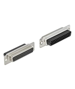 שקע D-Sub HD 44 pin בחיבור לחיצה סט 2 יח' בצבע אפור DELOCK | 66725