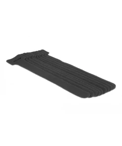 אזיקונים סקוטש דו צדדי סט 10 יח' צבע שחור DELOCK | 18688