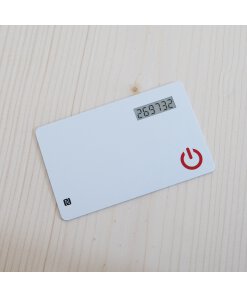 אסימון חומרה הניתן לתכנות כרטיס לתכנות עם סנכרון זמן מוגבל - לא ממותג Token | OTPC-P2-i