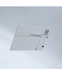 אסימון חומרה קלאסי TOTP כרטיס OTP Display לא ממותג בצבע לבן Token | OTPC-N