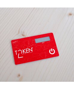 כרטיס הניתן לתכנות עם סנכרון זמן מוגבל אסימון חומרה TOTP ממותג Token | miniOTP-3-i