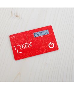 כרטיס לתכנות עם אסימון חומרה TOTP לסנכרון זמן Token | miniOTP-2-i