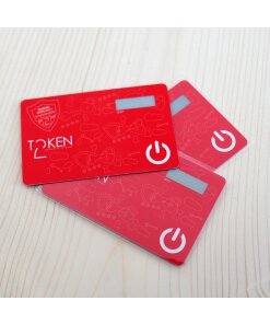 כרטיס לתכנות עם סנכרון זמן מוגבל אסימון חומרה TOTP ממותג Token OTPC-P2-i