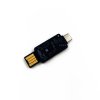 מפתח אבטחה FIDO2 U2F ו-TOTP עם מחברי NFC USB-A שחור Token | T2F2-Dual