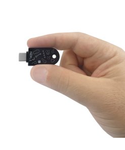 מפתח אבטחה FIDO2 U2F ו-TOTP שחור Token | T2F2-NFC-Slim-TypeC