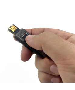 מפתח אבטחה FIDO2.1 U2F ו-TOTP עם הגנת טביעות אצבע אפור Token | T2F2-Bio2-Bronze