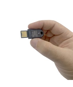 מפתח אבטחה FIDO2.1 U2F עם כפל יציאות ותכונות מורכבות בצבע שחור Token | T2F2-PIN+Release2